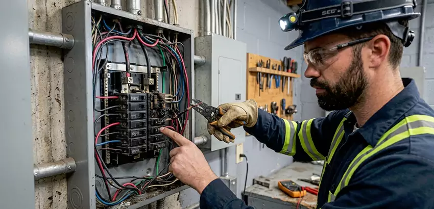 Breaker Box Short Circuit Repair in Lewis Center