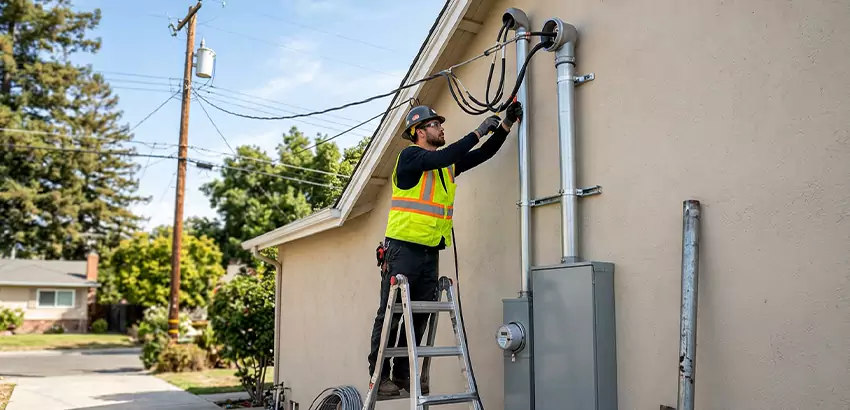 Electrical Service Entrance and Mast Upgrade in Lewis Center