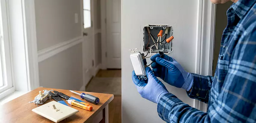 Motion Sensor Light Switch Replacement in Lewis Center