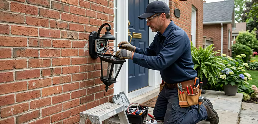 Outdoor Fixture Repair in Lewis Center
